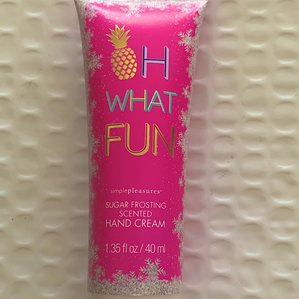 Sugar Frosting-scented hand cream